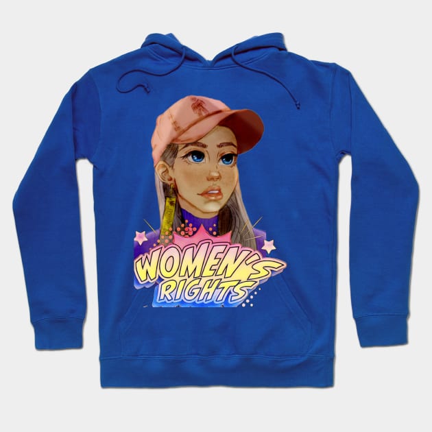 Womens rights colorfy Hoodie by AuraArtDesigner